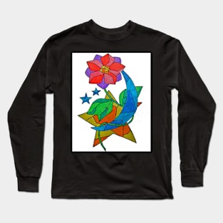 Moon flower Long Sleeve T-Shirt